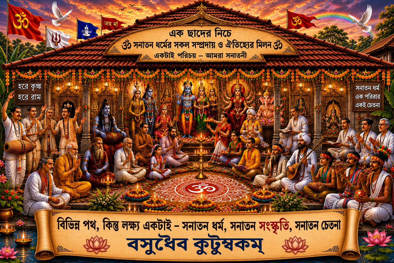 Sri Sri Radha-Govinda Thakurbari Temple, Natabari — Kamalarani Foundation